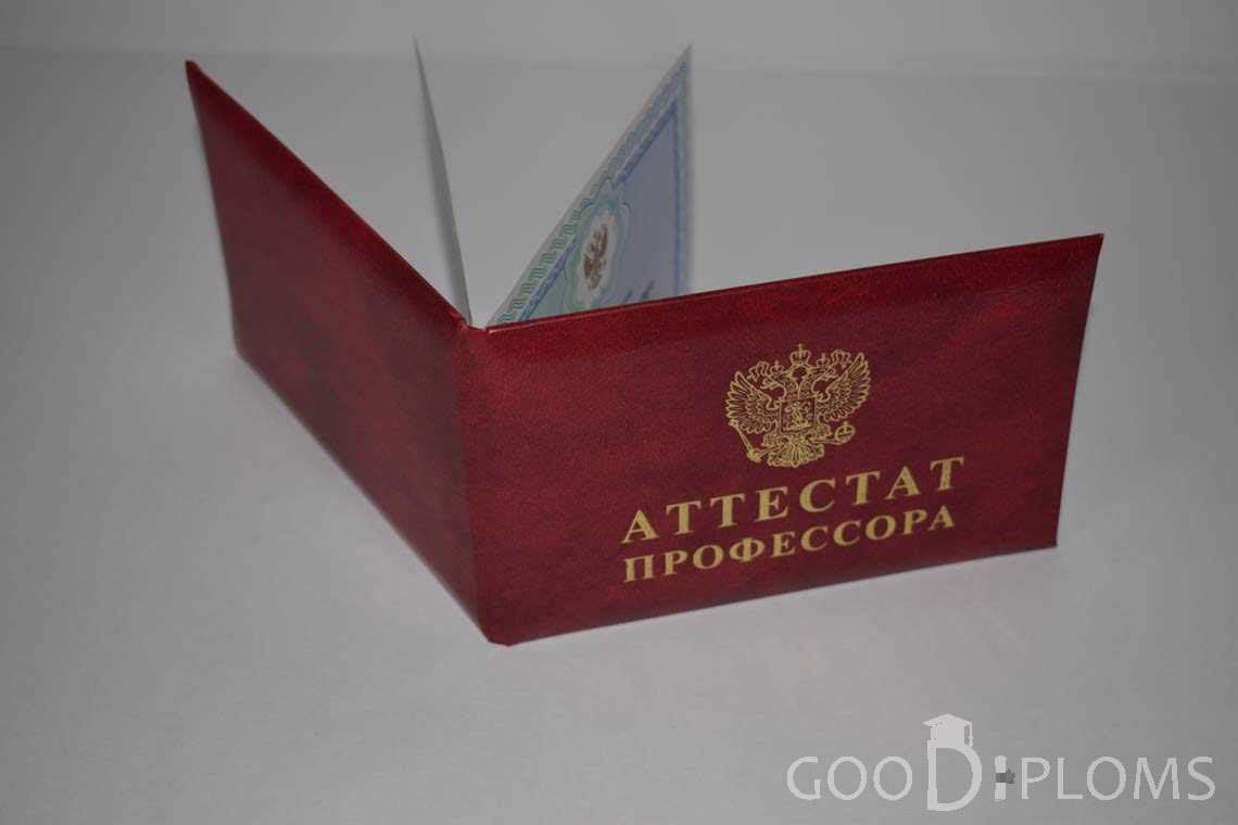 Аттестат Профессора - Обратная Сторона период выдачи 2015-2020 -  Житомир
