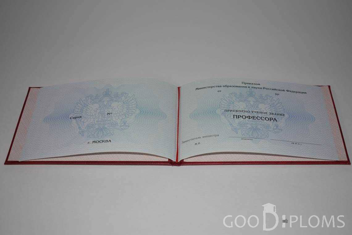 Аттестат Профессора период выдачи 2015-2020 -  Житомир