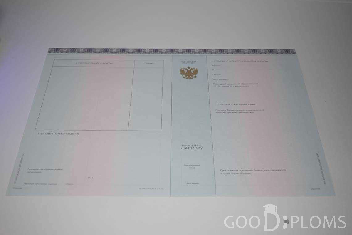 Приложение к Диплому МГИМО период выдачи 2014-2020 -  Житомир