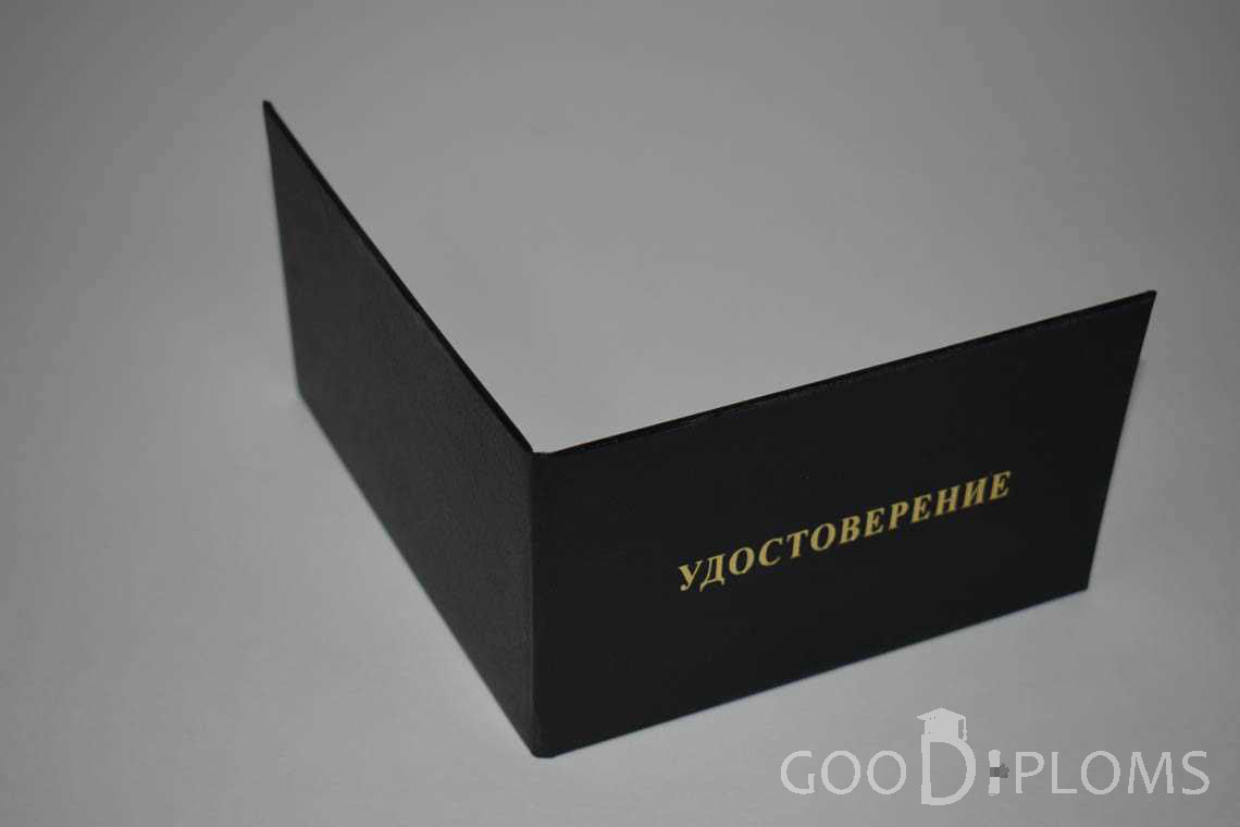 Удостоверение Ординатуры - Обратная Сторона период выдачи 1991-2006 -  Житомир