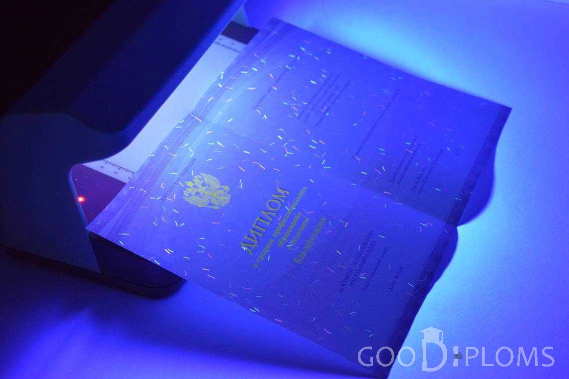 Диплом Техникума с Отличием в Ультрафиолете  в период c 2014 по 2025 год - Житомир