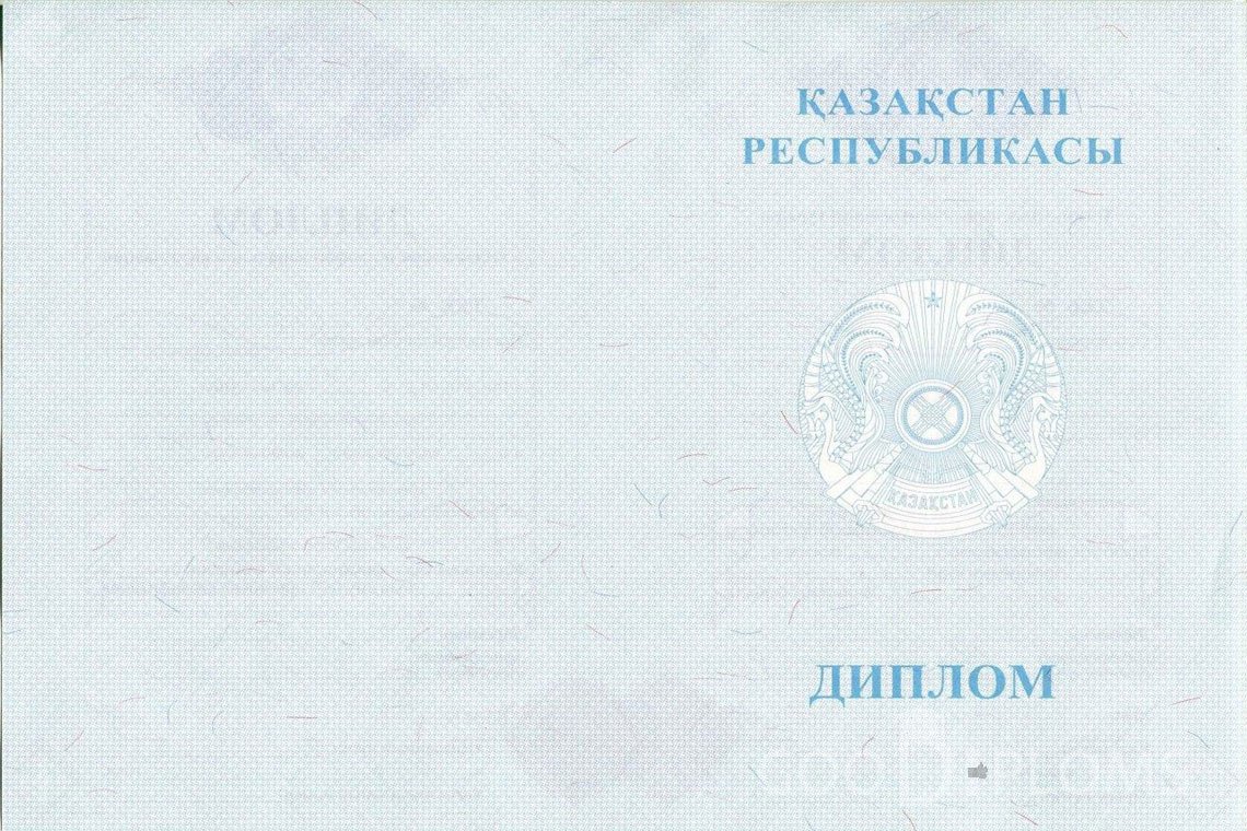 Казахский диплом магистра - Обратная сторона- Житомир