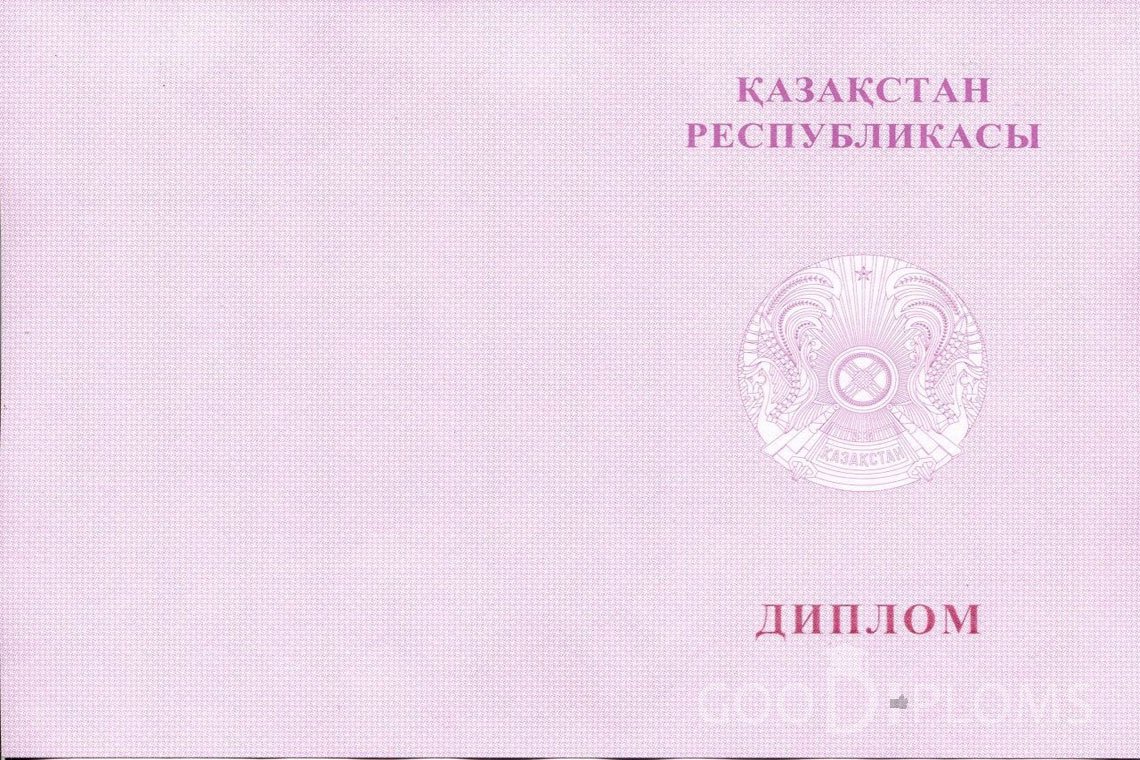 Казахский диплом техникума с отличием - Обратная сторона- Житомир